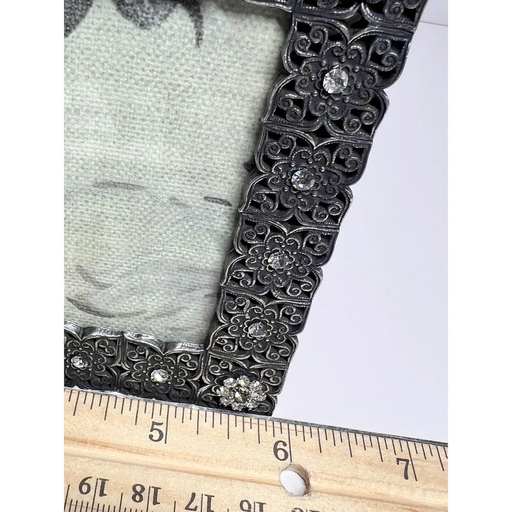 Anthropologie pewter tone